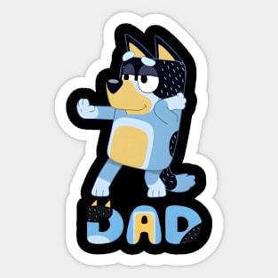 Bluey Dad Exclusive Sticker